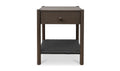 Millie Nightstand Dark Brown