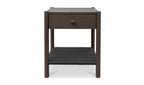 Millie Nightstand Dark Brown