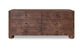 Gibson 6 Drawer Dresser Dark Brown