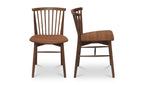 Walnut Marley Dining Chair, Set of 2 2