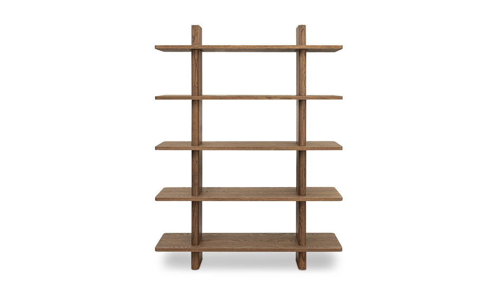 Casey Large Bookcase Dark Brown