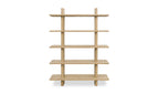 Casey Large Bookcase Rustic Oak