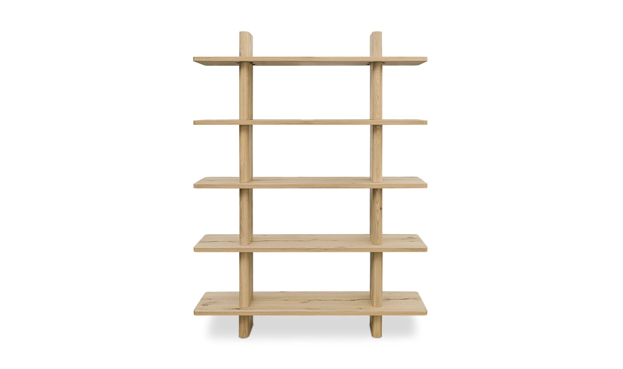 Casey Large Bookcase Rustic Oak
