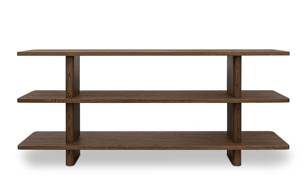 Casey Small Bookcase Dark Brown
