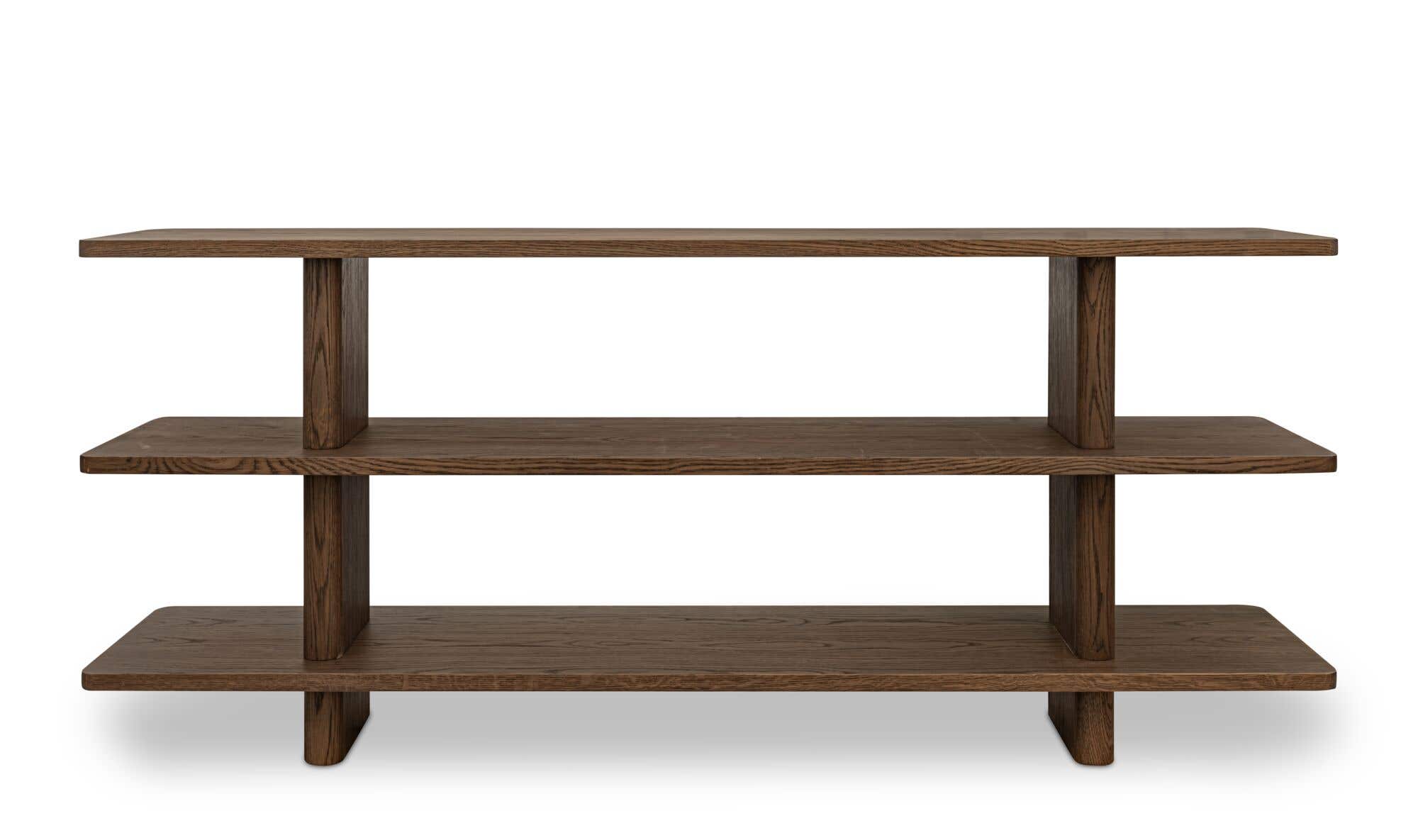 Casey Small Bookcase Dark Brown