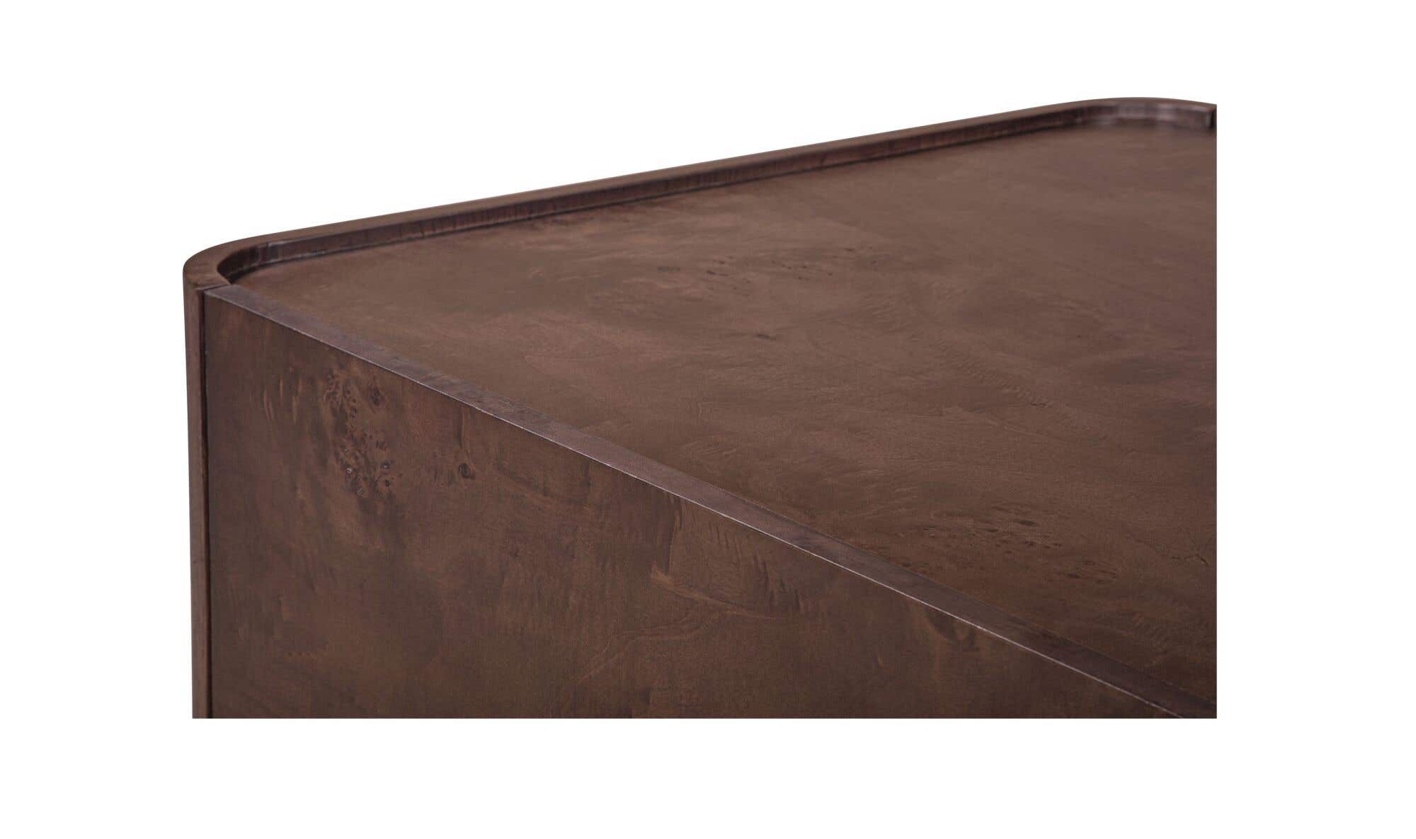Gibson Storage Coffee Table Burl view 5