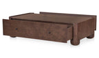 Gibson Storage Coffee Table Burl view 4