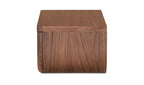 Hettie Floating Nightstand Dark Brown 4