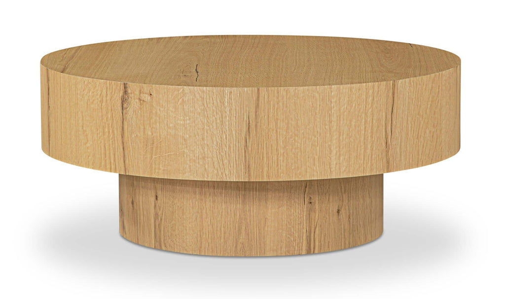 Corey Coffee Table Rustic Oak front