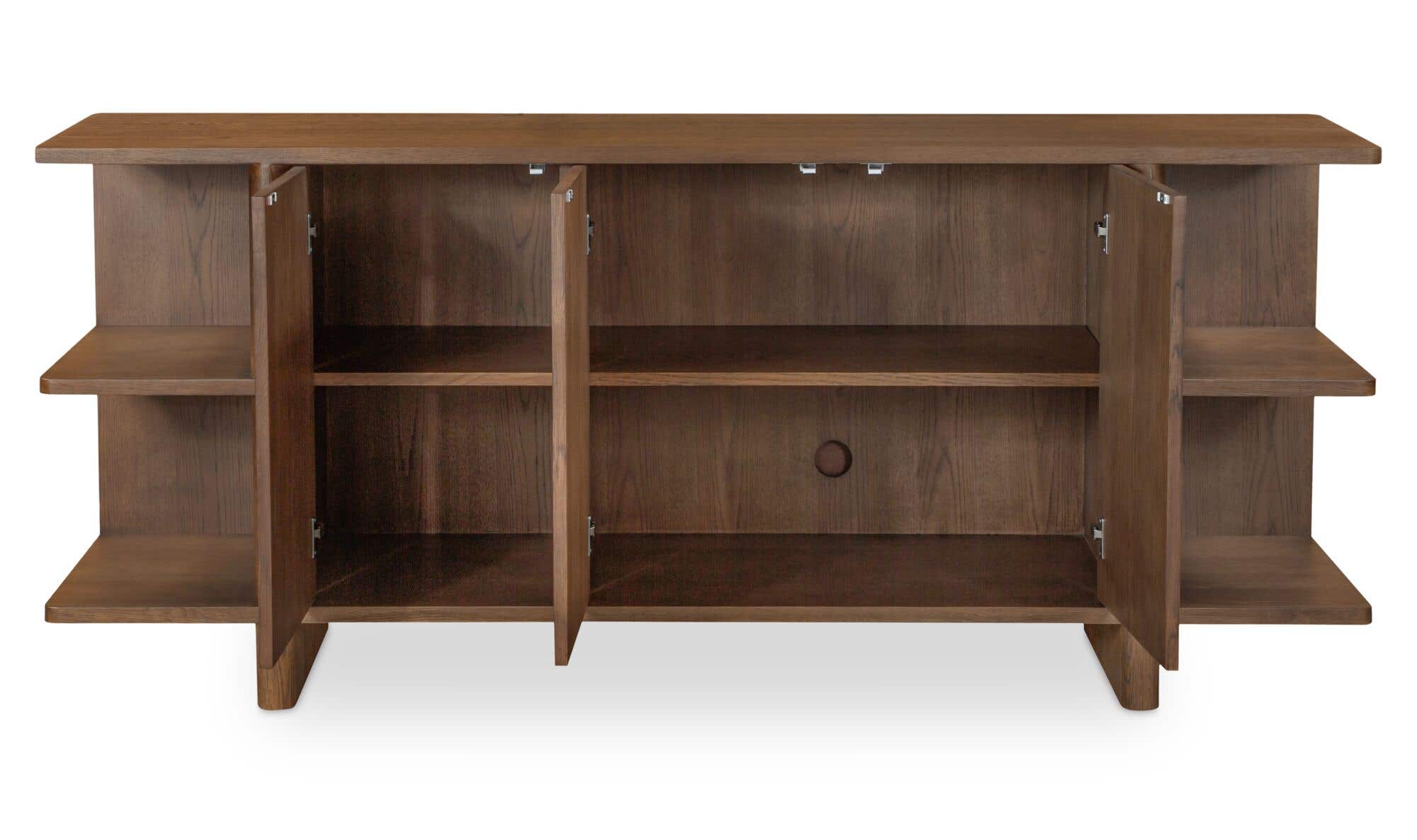 Casey Sideboard Dark Brown view 3