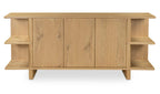 Casey Sideboard Rustic Oak front