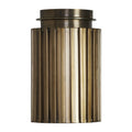 Fenice flush mount by Renwil, iron, dark antique brushed brass finish