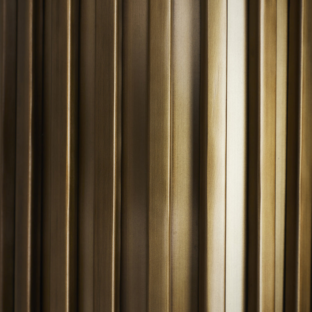 Fenice flush mount by Renwil, iron, dark antique brushed brass finish