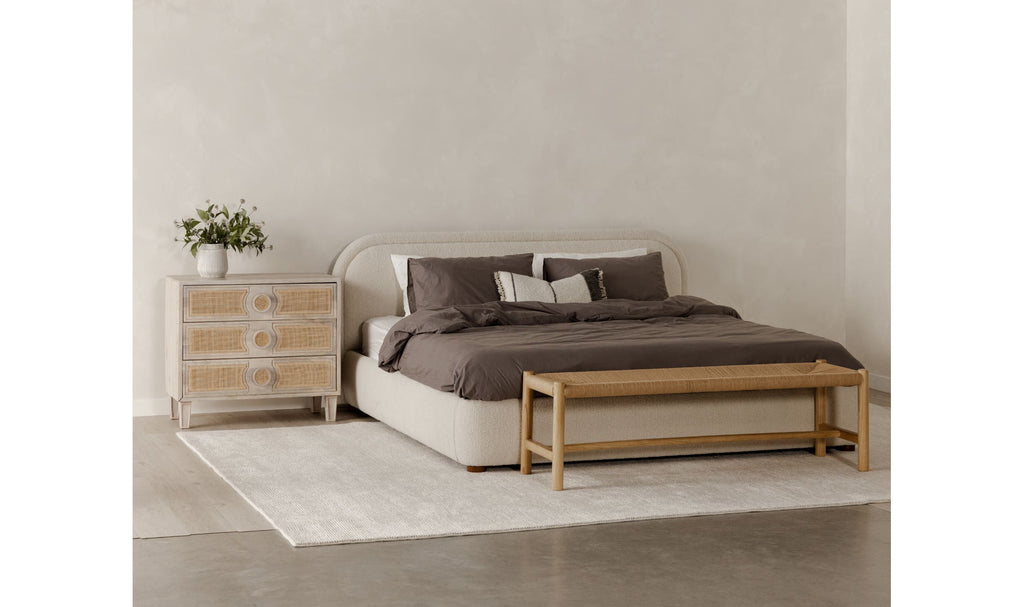 Natural Wood Hawthorn Large Bench
