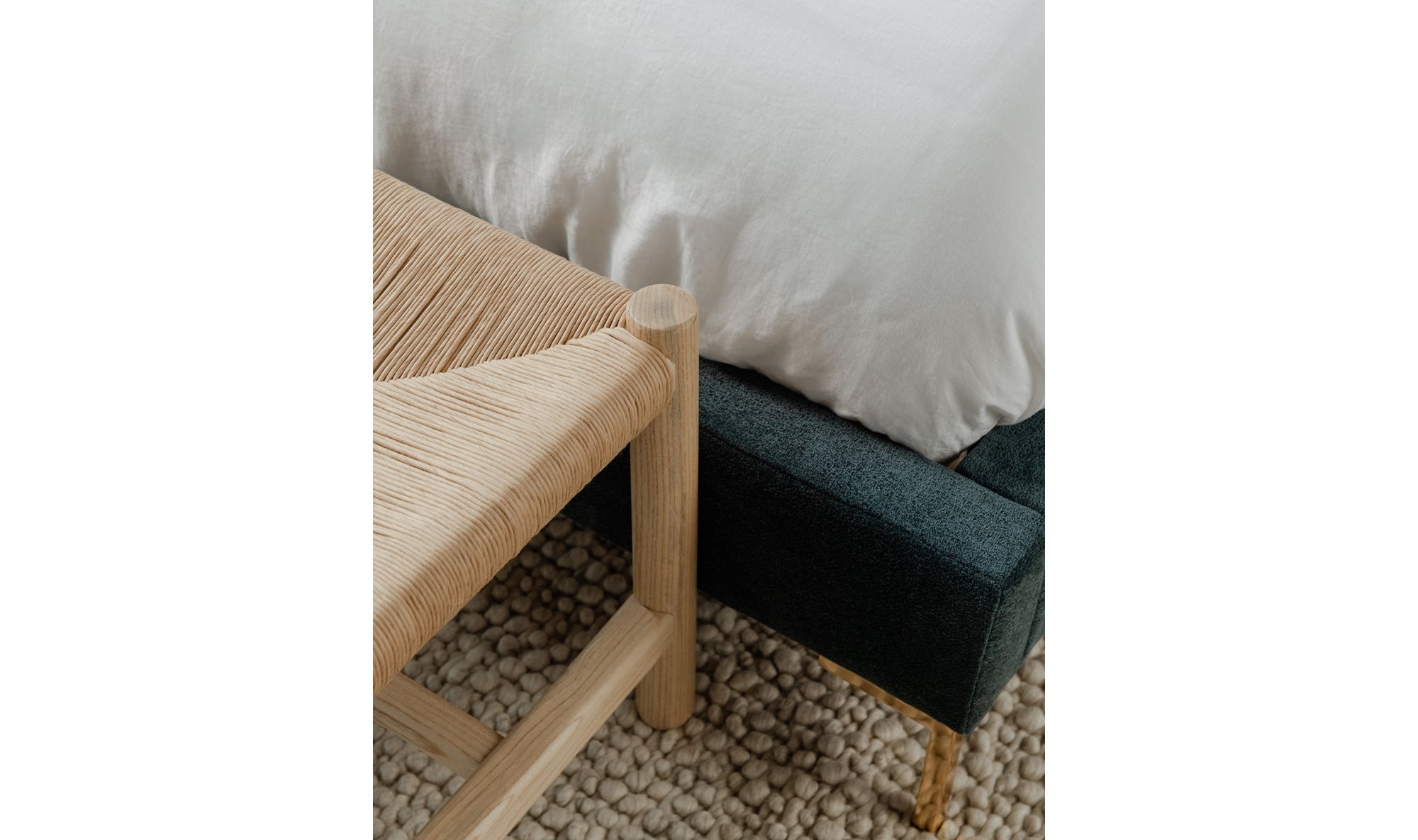 Natural Wood Hawthorn Large Bench