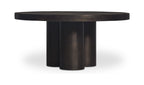 Aluminum Outdoor Logan Coffee Table Black