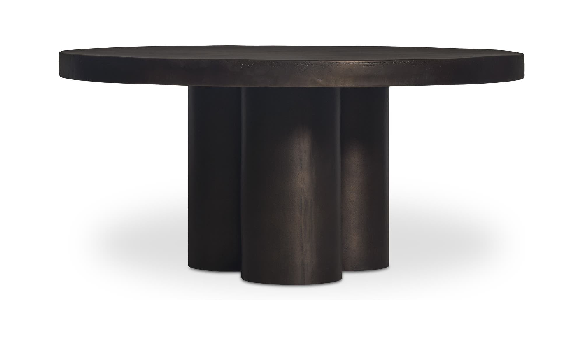 Aluminum Outdoor Logan Coffee Table Black