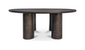 Aluminum Outdoor Deacon Coffee Table Deep Bronze