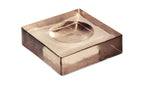 Cast Glass Miro Catchall - Soft Amber