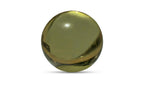 Olive Cast Glass Bonn Decorative Object