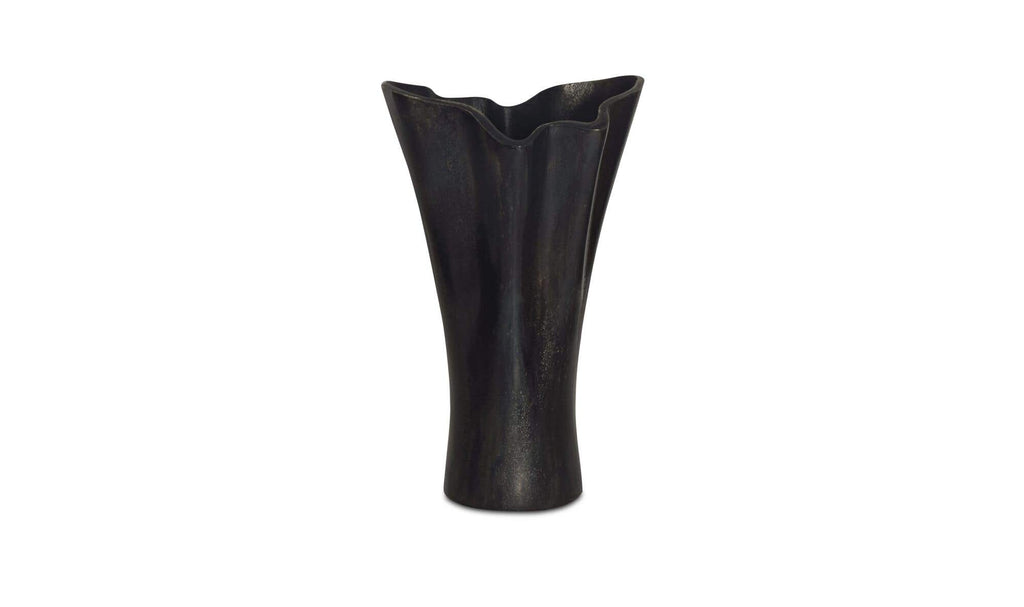 Cast Aluminum Yeri Vase