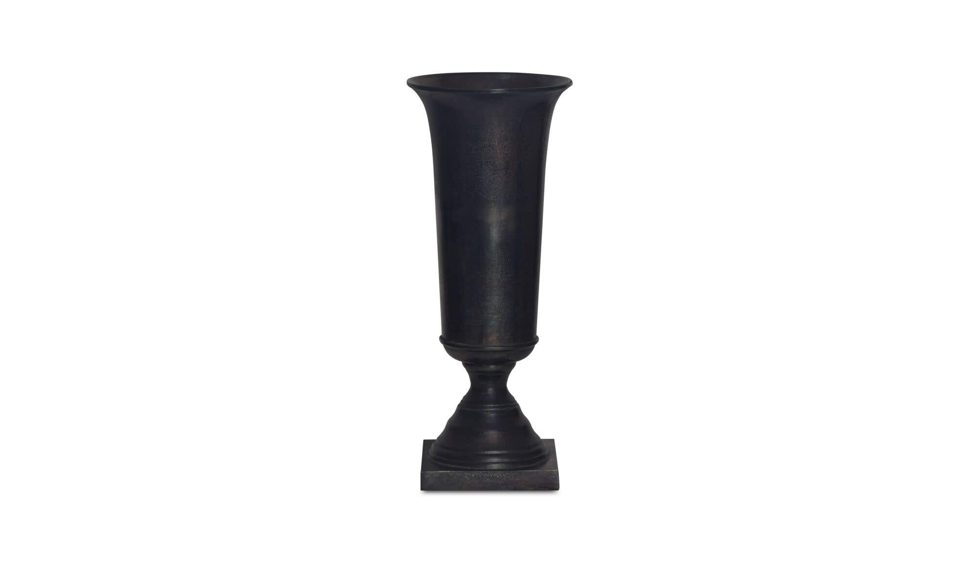 Cast Aluminum Cassia Vase