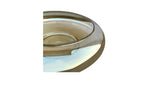 Smoky Brown Glass Polene Bowl, Large