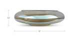 Smoky Brown Glass Polene Bowl, Large