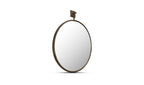 Aged Brass Cameo Wall Mirror 3