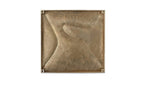 Aged Brass Bode Wall Sculpture