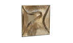Aged Brass Bode Wall Sculpture