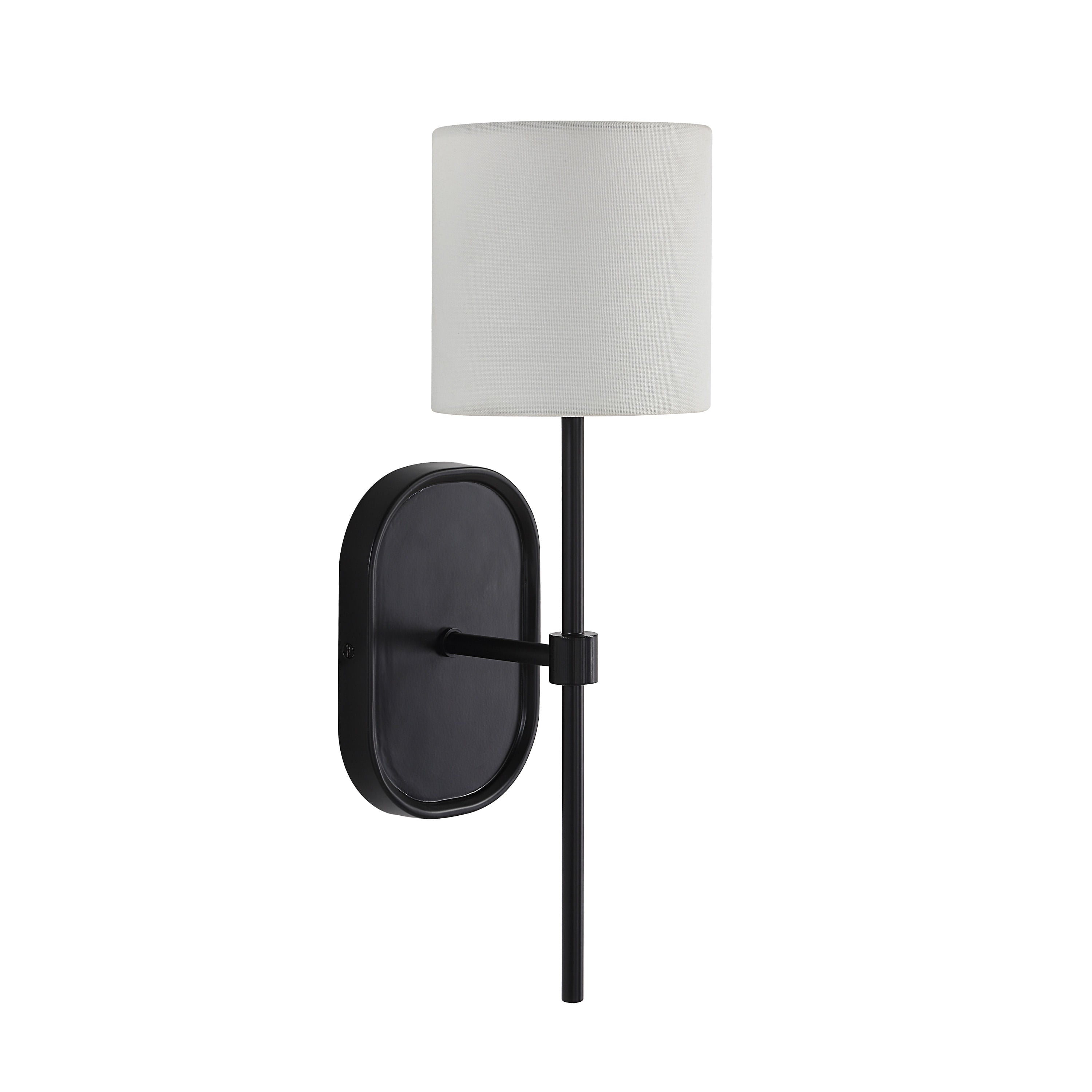 Fico wall sconce by Renwil, forged iron, matte black finish