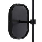 Fico wall sconce by Renwil, forged iron, matte black finish