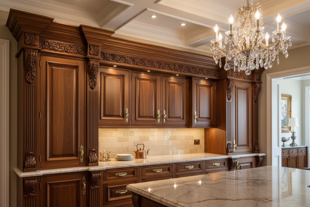 Fine artistic and classic cabinetry
