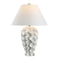 Floris table lamp by Renwil, resin base, white finish