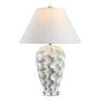 Floris table lamp by Renwil, resin base, white finish