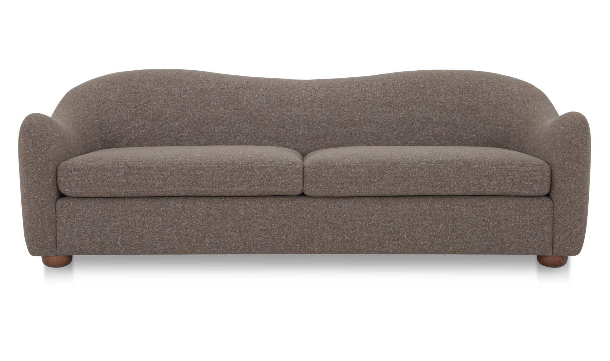 Bria Sofa Brown front