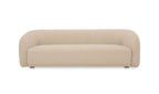 Faye Sofa Beige Boucle front