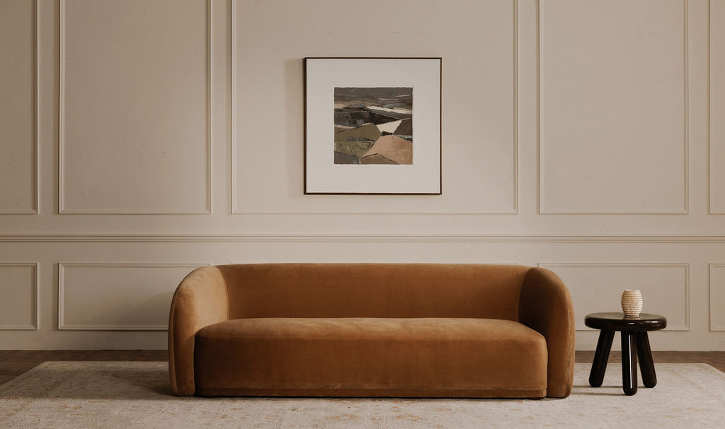 Faye Sofa Tan view 9