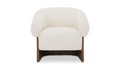 Otto Accent Chair Flecked Cream