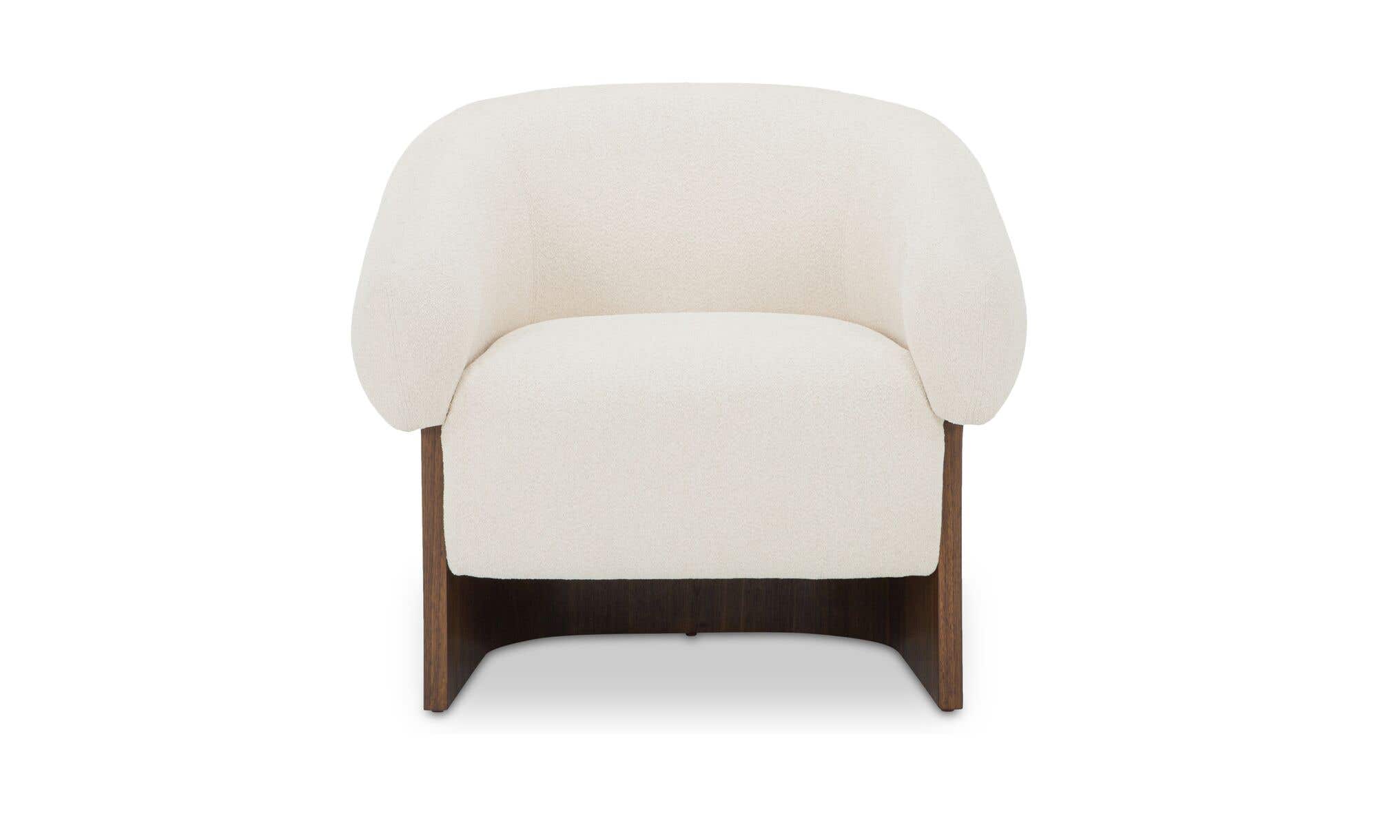 Otto Accent Chair Flecked Cream