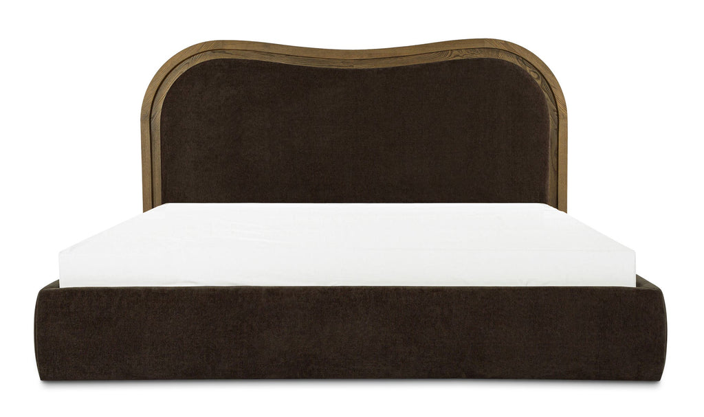 Camilla Queen Bed Warm Brown
