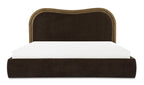 Camilla Queen Bed Warm Brown