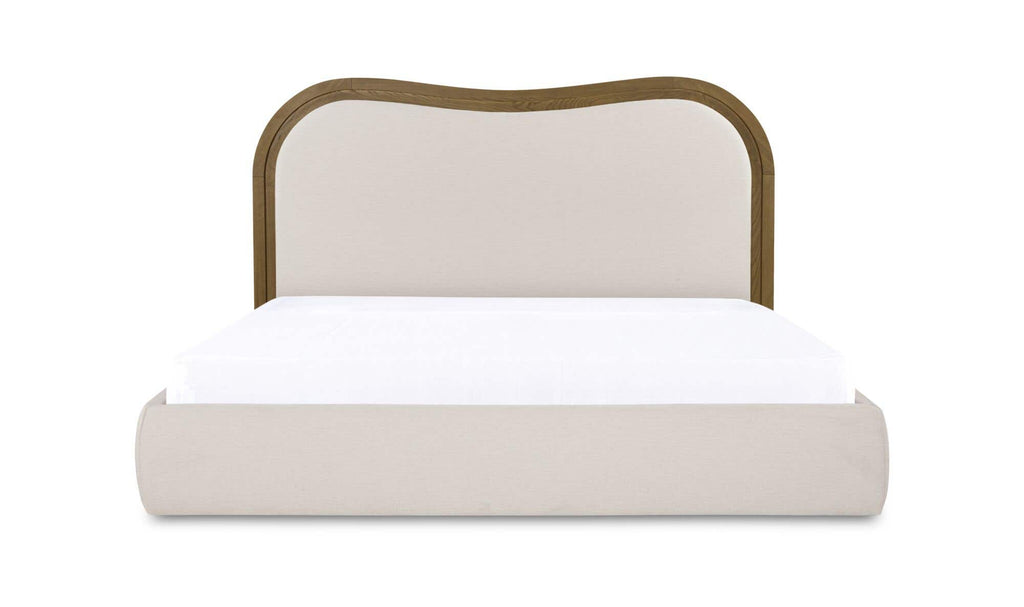 Camilla King Bed Oat
