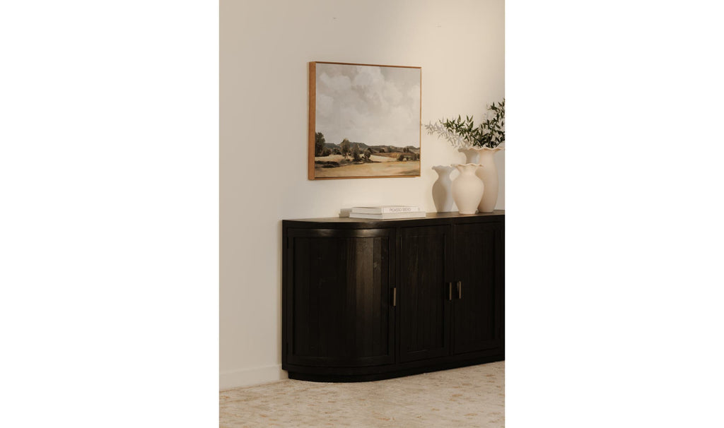 Nicola Sideboard Black view 3