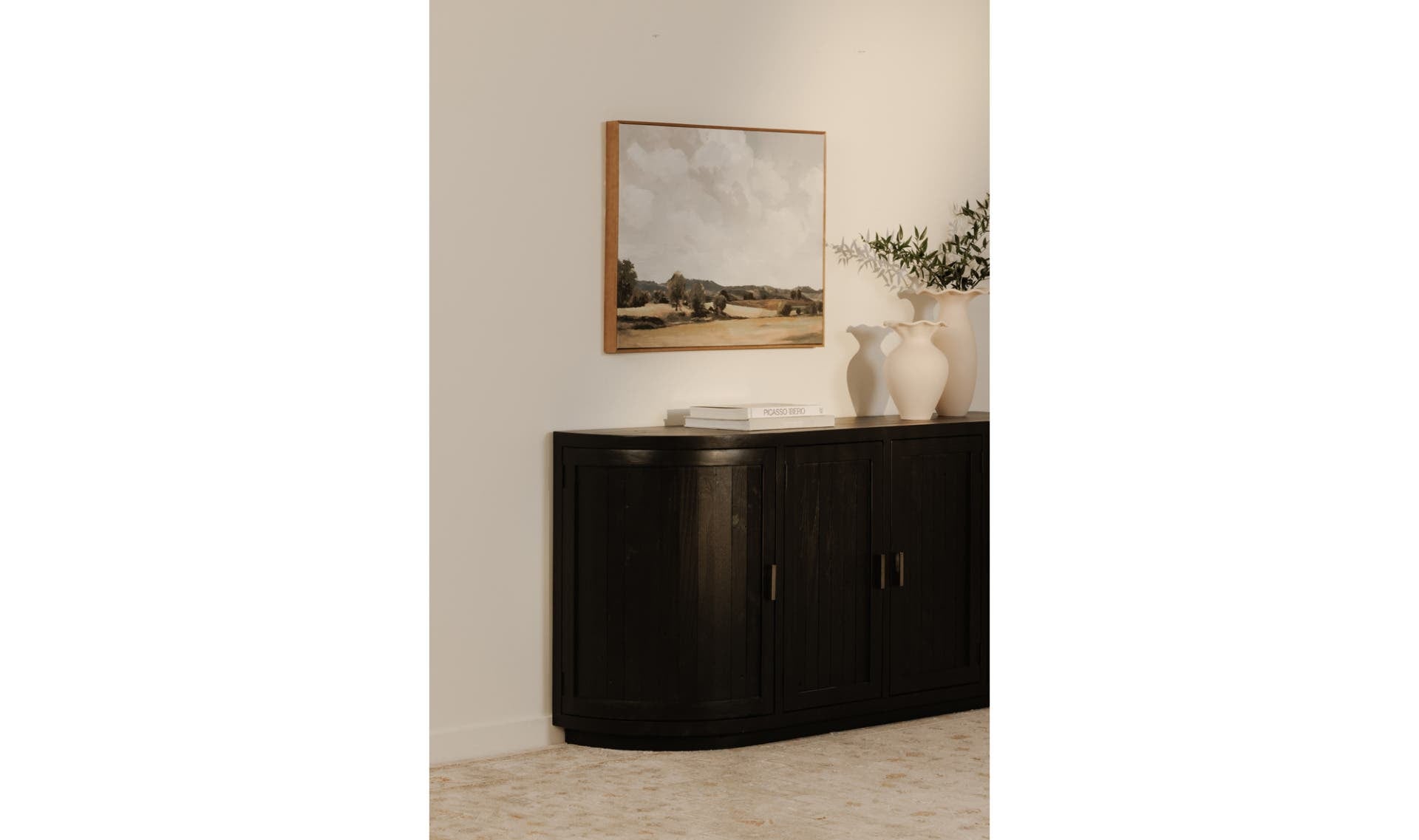 Nicola Sideboard Black view 3