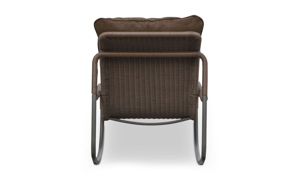 Wicker Outdoor Lyra Rocking Chair 6