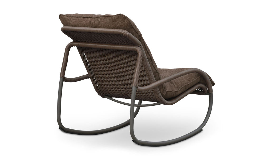 Wicker Outdoor Lyra Rocking Chair 5