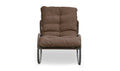 Wicker Outdoor Lyra Rocking Chair Brown