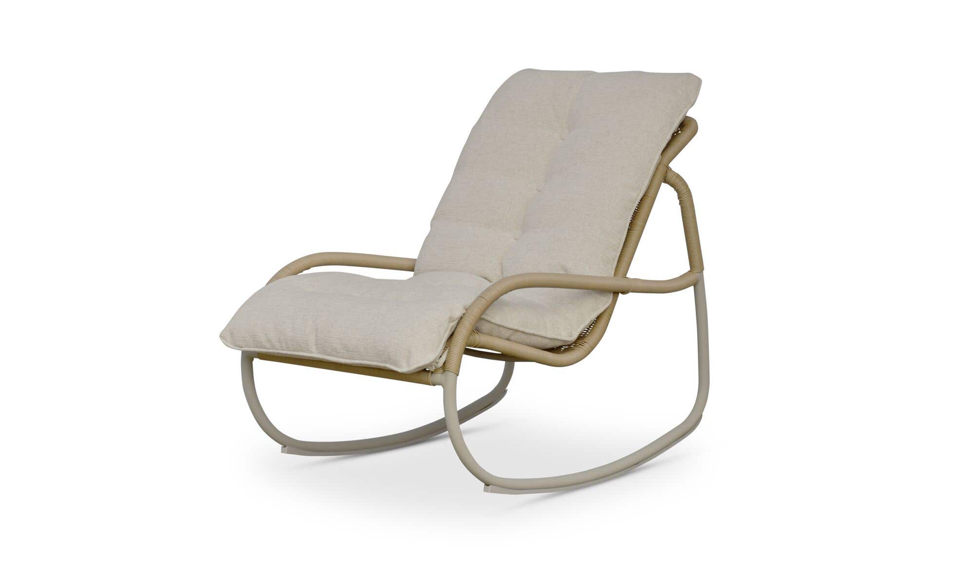 Wicker Outdoor Lyra Rocking Chair 10